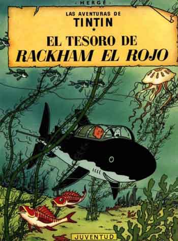 Tintin y el tesoro de Rackham el rojo